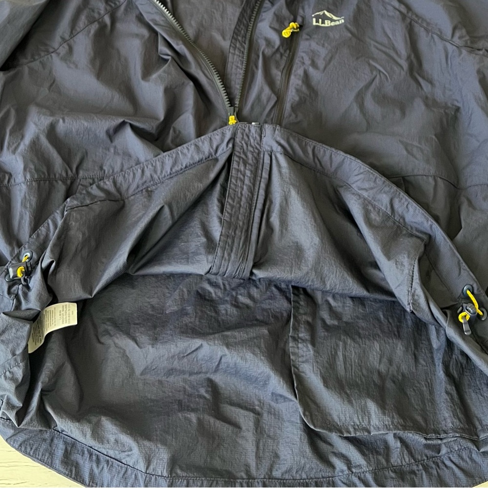L.L. Bean Women’s Navy Airshield Windbreaker - Picture 5 of 8